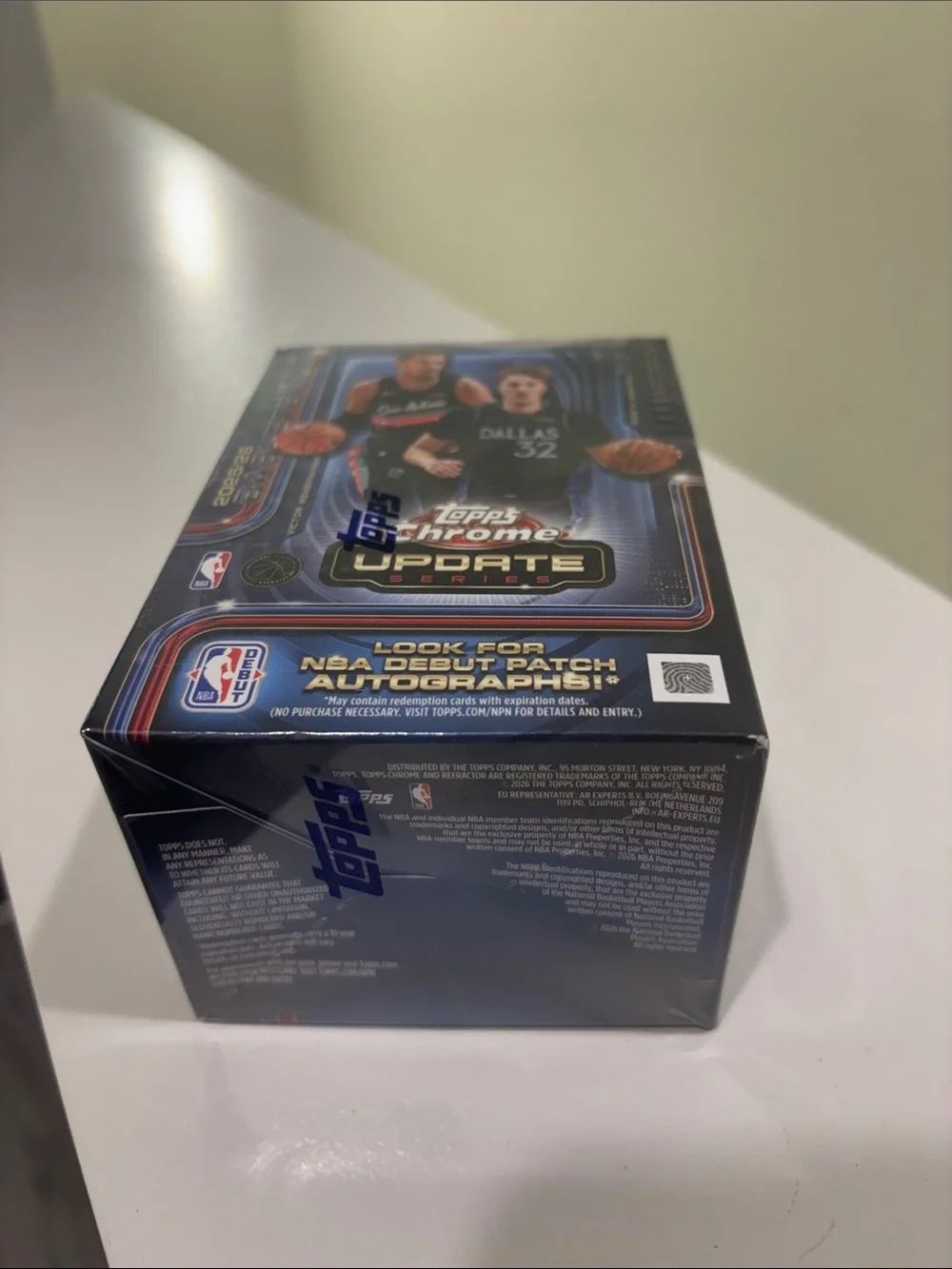 NBA 2025/26 Topps Chrome Update Factory Sealed